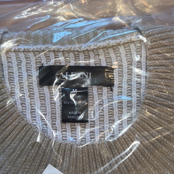 NWT 100% Cotton Alfani sweater from Macy’s - Picture 7 of 10